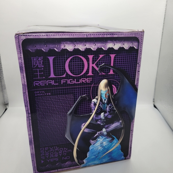 SHIN MEGAMI TENSEI DEVIL LOKI REAL FIGURE 3 FURYU AMUSEMENT GOODS - Picture 2 of 7